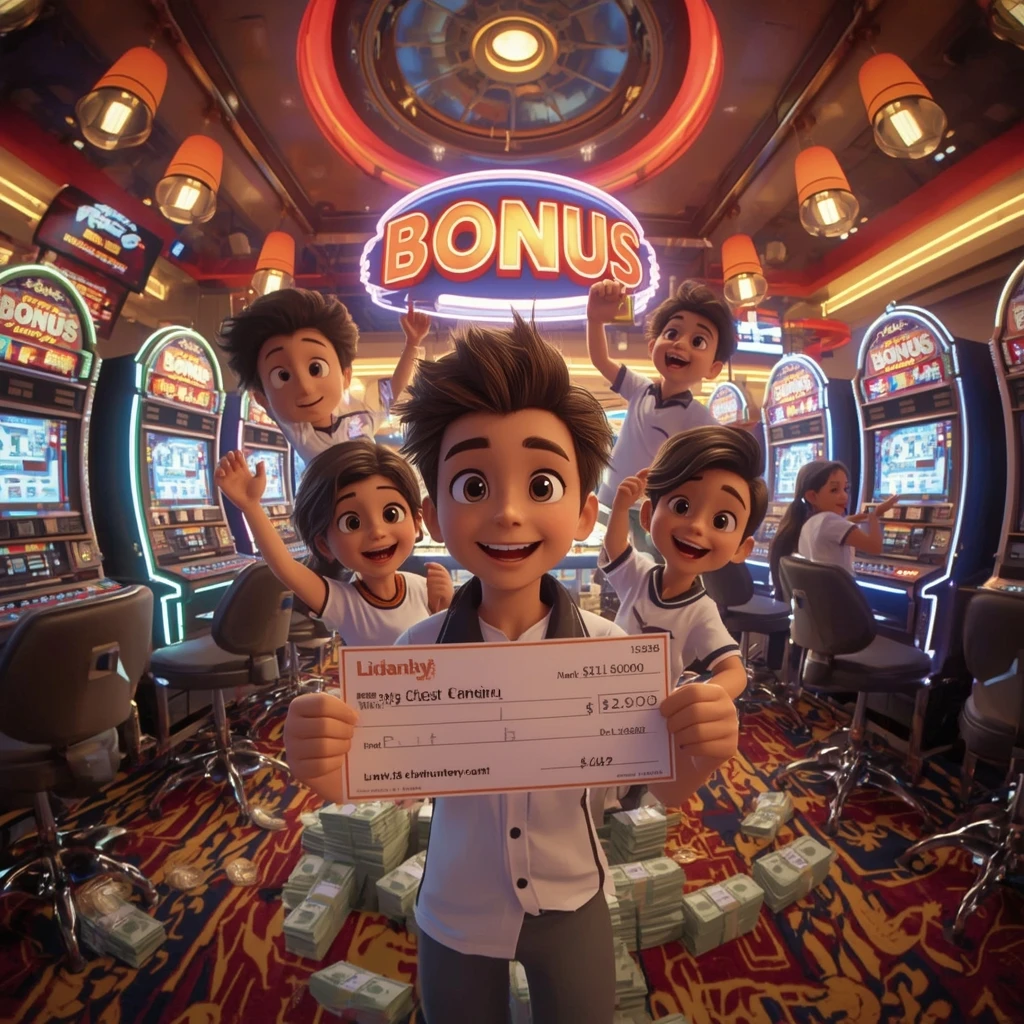 bonus in a man's hands at ODDS96 CASINO