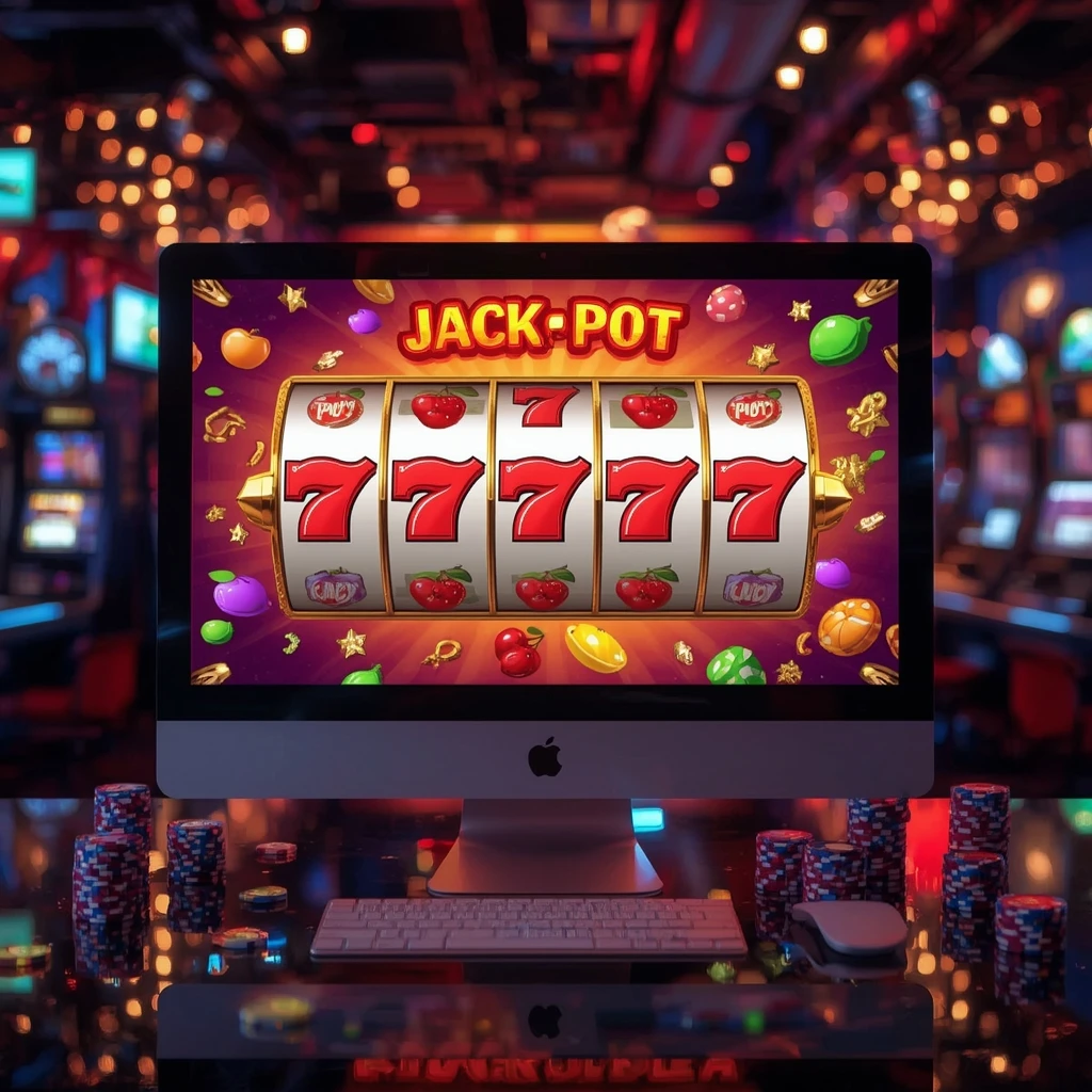 slots on monitor ODDS96 CASINO